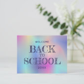 Begrüßung Postkarte (Stehend Vorderseite)