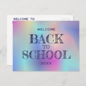 Begrüßung Postkarte (Vorne/Hinten)