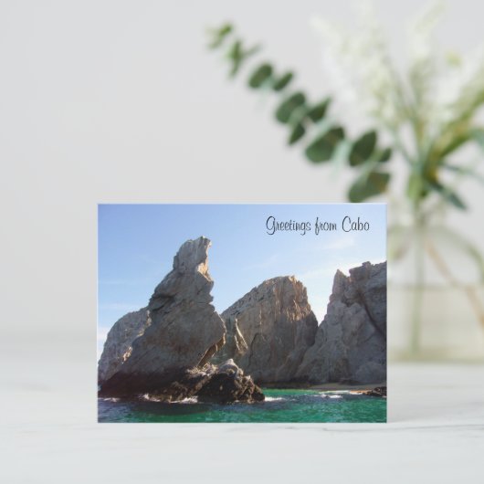 Begrüßung Postkarte (Stehend Vorderseite)