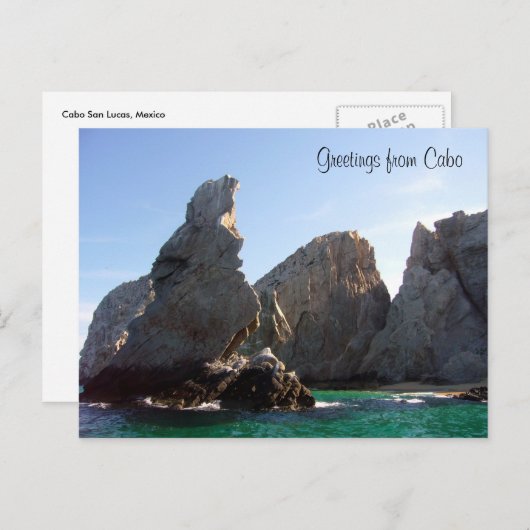 Begrüßung Postkarte (Vorne/Hinten)