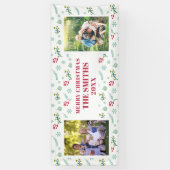 Begrüßung Sign Frohe Weihnachts-Party-Banner Banner (Vertikal)