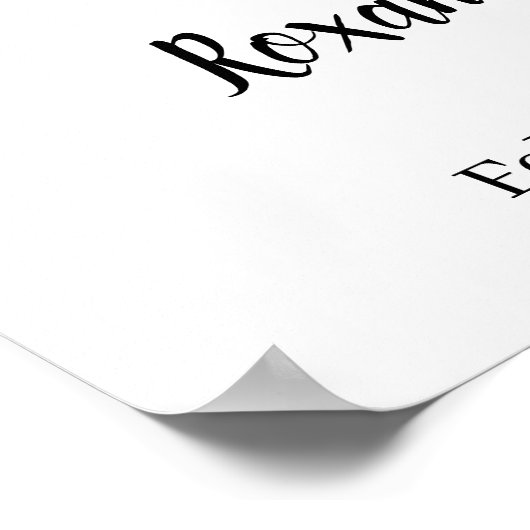 Begrüßung Sonnenblumen Grünzeichen Poster (Ecke)