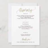 Begrüßung und Imitate mit Fahrkarte Gold Dankeskarte (Rückseite)