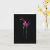 Begrüßung und Note-Karte Karte (Gelbe Blume)