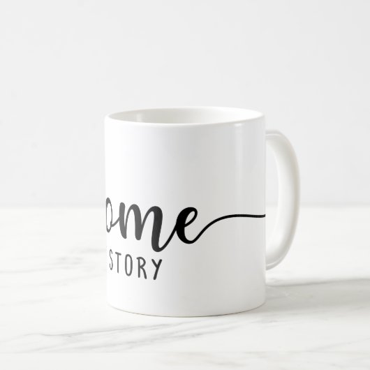 Begrüßung unserer Liebe Kaffeetasse (VorderseiteRechts)