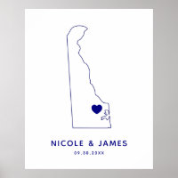 Begrüßung von Delaware-Zeichen, Hochzeit oder Empf