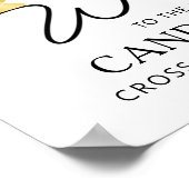 Begrüßung von Foto-Skripten Poster (Ecke)