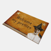 Begrüßung von Halloween Fußmatte (Schrägansicht)