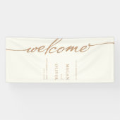 Begrüßung von Minimalistischen Skripten Banner (Horizontal)