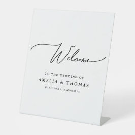 Begrüßung von Minimalistischen Skripten Sockelschild