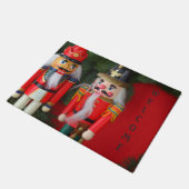 Begrüßung von Nutcrackers duo Fußmatte (Schrägansicht)