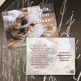 Begrüßung von Postkarten-SchülerInnen von Klassens Postkarte