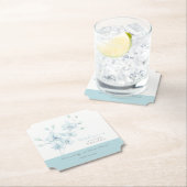 Begrüßung von Soft Blue Orchid Untersetzer (Vor Ort)