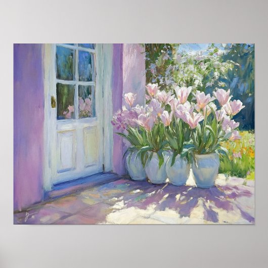 Begrüßung von Tulips Poster (Vorne)