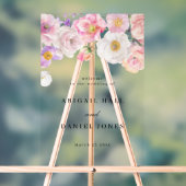 Begrüßung von Wasserfarben Acrylschild (Neutral)