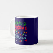 Begrüßung Weihnachten-81124 Kaffeetasse (Vorderseite Links)