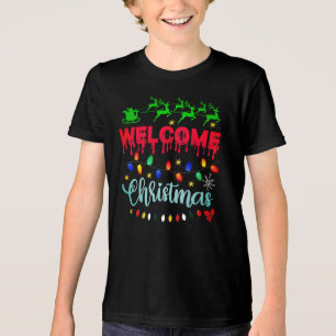 Begrüßung Weihnachten-81124 Tri-Blend Shirt