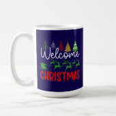 Begrüßung Weihnachten-84964 Kaffeetasse (Links)