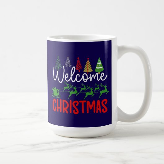 Begrüßung Weihnachten-84964 Kaffeetasse (Rechts)