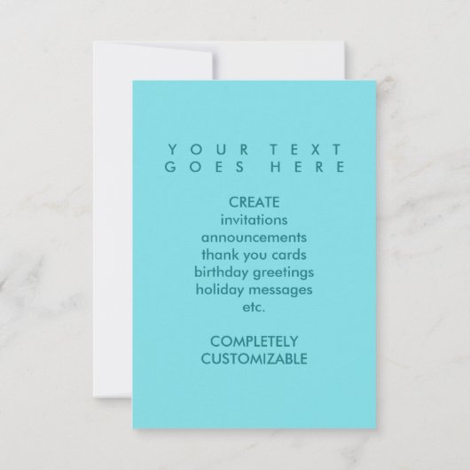 Begrüßung Zuhause (Mod crayola) Einladung (Rückseite)