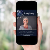 Begrüßung zum Blumen-Foto Poster