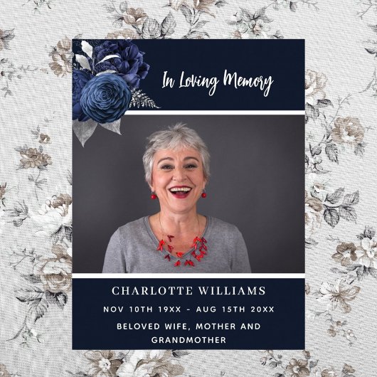 Begrüßung zum Blumen-Foto Poster