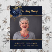 Begrüßung zum Blumen-Foto Poster