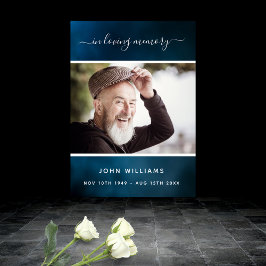 Begrüßung zum Foto "Blauer Himmel" Poster