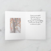 Begrüßung zum Geburtstag Karte (Innenseite)