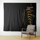 Begrüßungs-Foto-Standbanner Wandteppich (Beispiel (Horizontal))