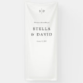 Begrüßungs-Vinyl-Banner Banner (Vertikal)