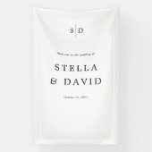 Begrüßungs-Vinyl-Banner Banner (Vertikal)