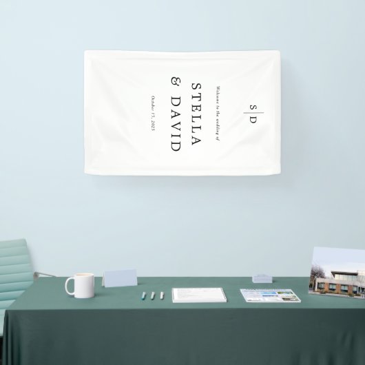 Begrüßungs-Vinyl-Banner Banner (Messe)