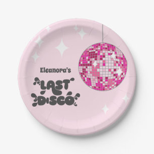 Begrüßungsabonnement des Junggeselinnen-Abschieds, Pappteller