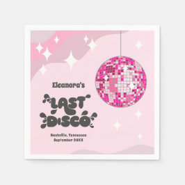 Begrüßungsabonnement des Junggeselinnen-Abschieds, Serviette