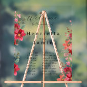 Begrüßungsabteilung Acrylschild (Neutral)