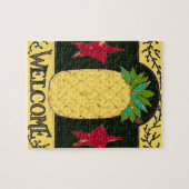 Begrüßungsananas Puzzle (Horizontal)