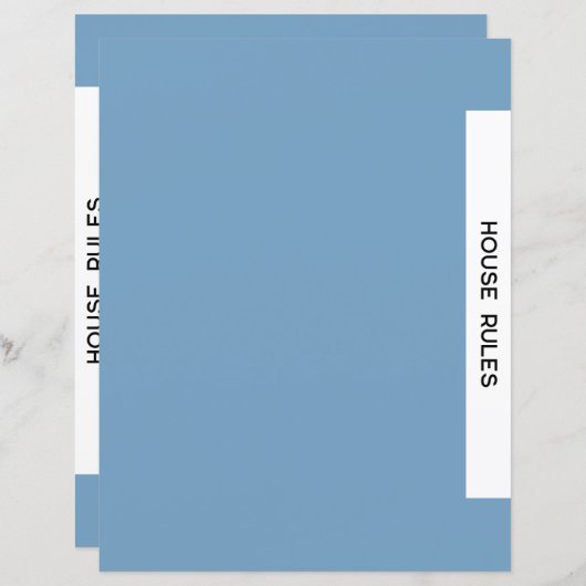 Begrüßungsanzeiger für Ferien - Fachabteilung (Vorne/Hinten)