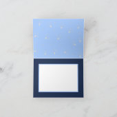 Begrüßungsbaby Karte (Innenseite)