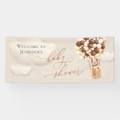 Begrüßungsbanner Bear Baby Dusche Banner (Horizontal)
