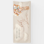 Begrüßungsbanner Bear Baby Dusche Banner (Vertikal)