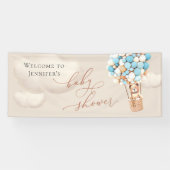 Begrüßungsbanner Bear Baby Dusche Banner (Horizontal)