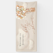 Begrüßungsbanner Bear Baby Dusche Banner (Vertikal)