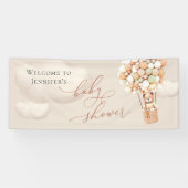 Begrüßungsbanner Bear Baby Dusche Banner (Horizontal)