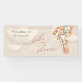 Begrüßungsbanner Bear Baby Dusche Banner (Horizontal)