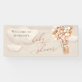 Begrüßungsbanner Bear Baby Dusche Banner (Horizontal)