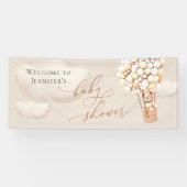 Begrüßungsbanner Bear Baby Dusche Banner (Horizontal)