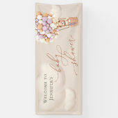 Begrüßungsbanner Bear Baby Dusche Banner (Vertikal)