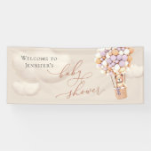 Begrüßungsbanner Bear Baby Dusche Banner (Horizontal)