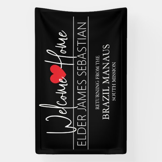 Begrüßungsbanner der Zuhause Banner (Vertikal)